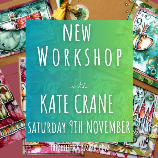 Saturday 9th November 10am-4pm PaperArtsy Projects with Kate Crane