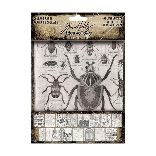 Tim Holtz ® Idea-ology Halloween 2024  Collage Paper (TH94393)