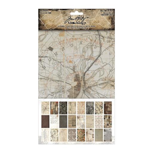 Tim Holtz ® Idea-ology Halloween 2024  Backdrops (TH94389)