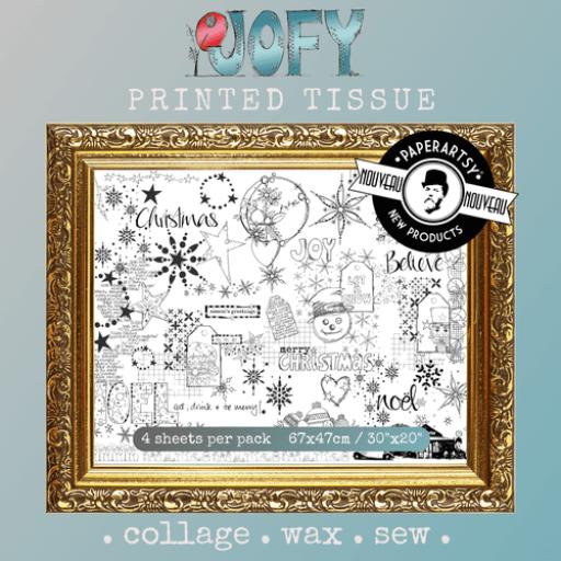 PaperArtsy - Printed Tissue - JoFY Christmas