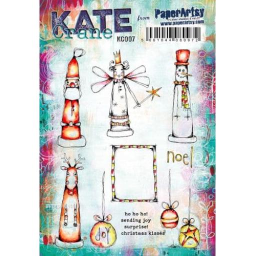 PaperArtsy - Kate Crane Stamp Set 007 (A5 on EZ)