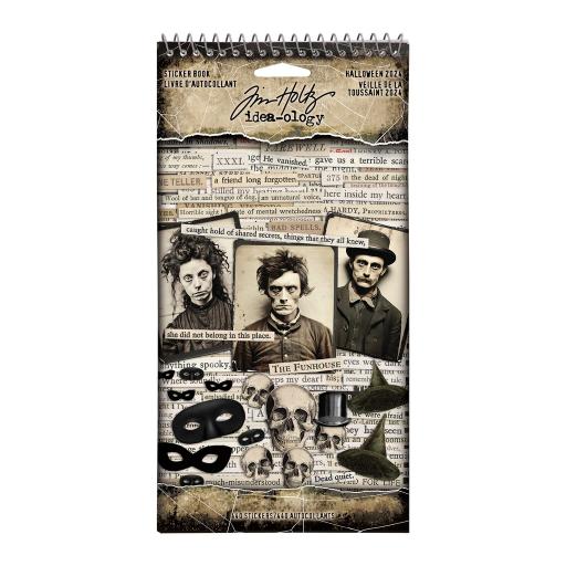 Tim Holtz ® Idea-ology Halloween  2024 Sticker Book (TH94402)