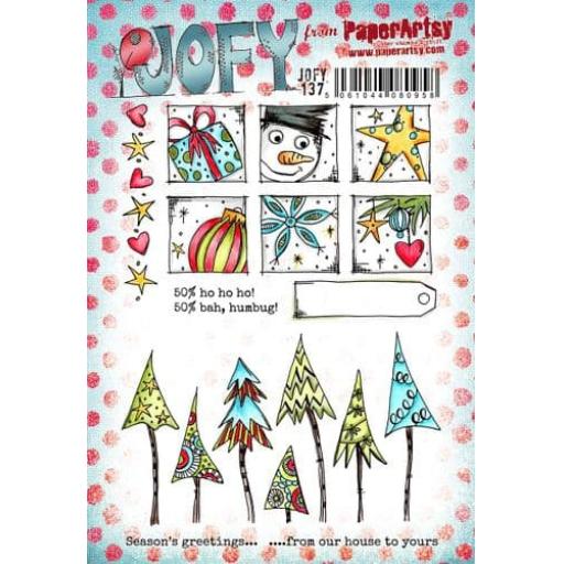 PaperArtsy -JOFY137 (A5 set, trimmed, on EZ)