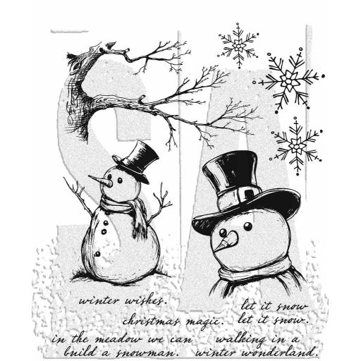 [AGCMS499] MR. FROSTIE Tim Holtz Cling Stamps.jpg