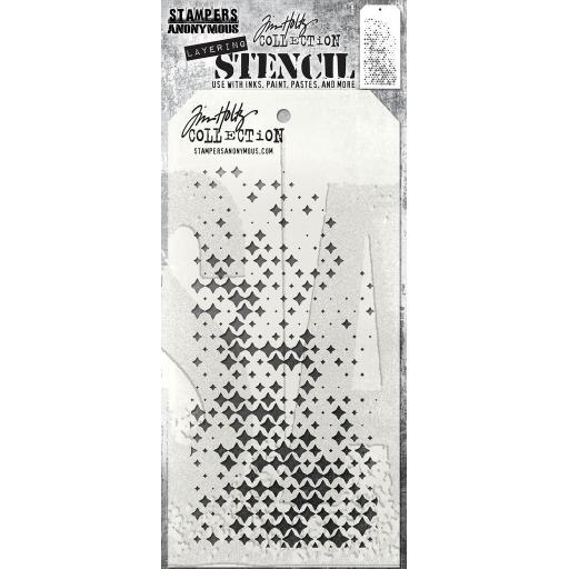 Tim Holtz SPARKLE FADE Layering Stencil