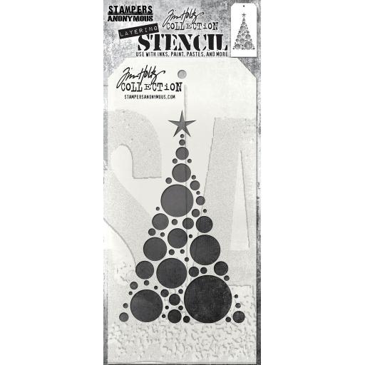 Tim Holtz MODERN TREE Layering Stencil COMING SOON