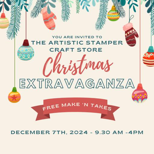 Saturday 7th December 9.30am-4pm Christmas Extravaganza