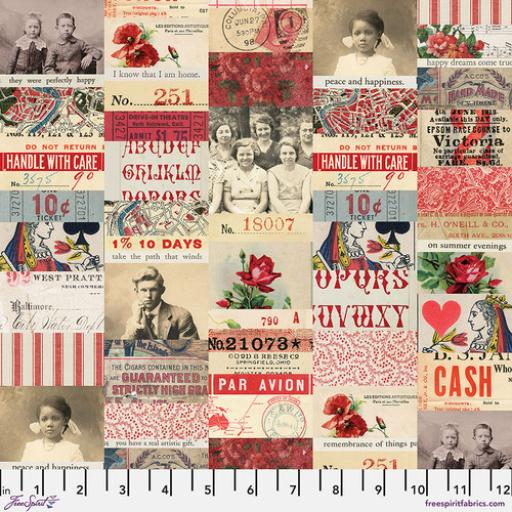 Tim Holtz Palette Red - Collage